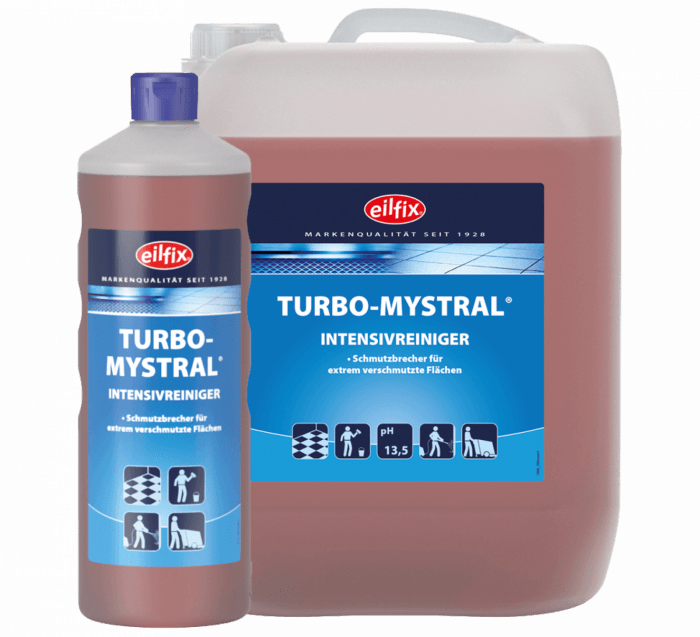 Alkaliczny intensywny środek czyszczący TURBO MYSTRAL 1L