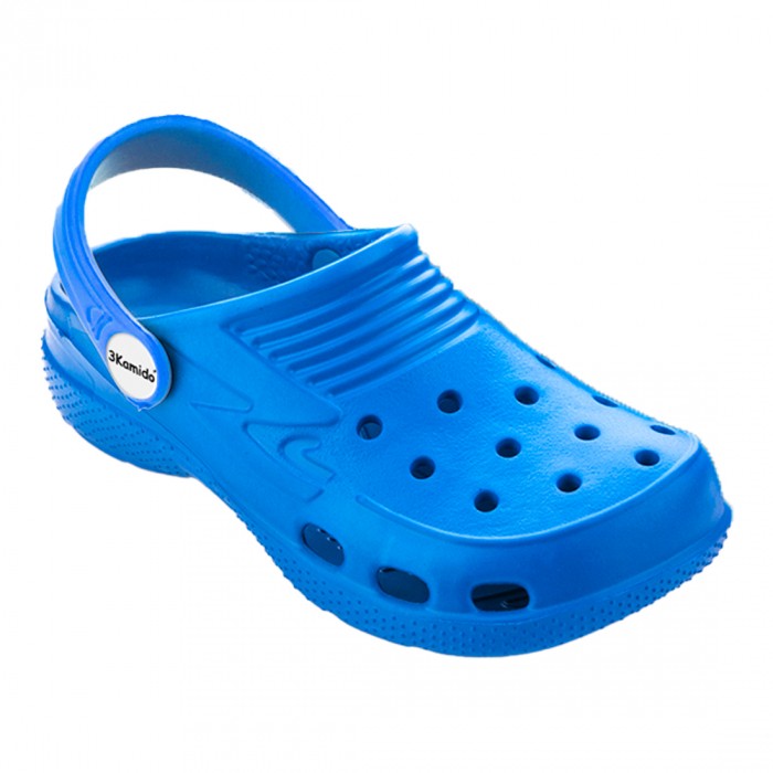 Klapki 3Kamido Croco Kids - niebieski