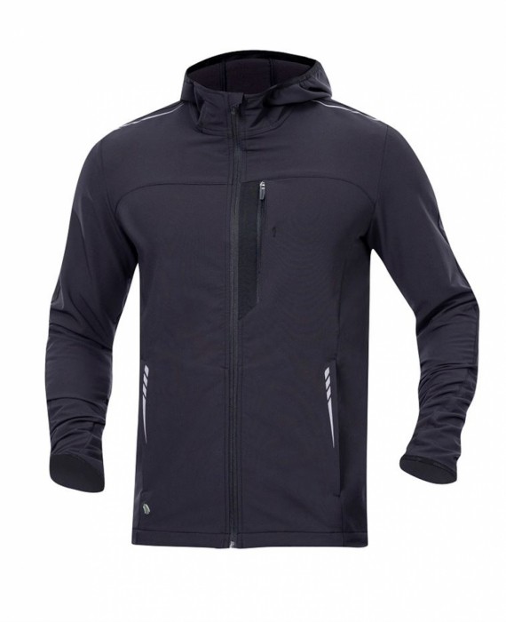 Kurtka softshell ARDON® Breeffidry STRETCH - ciemnoszara