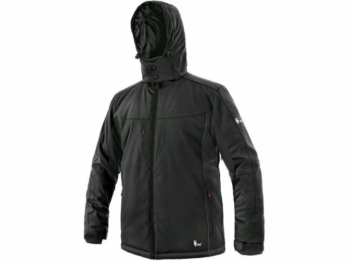 Kurtka softshell CXS VEGAS męska zimowa - czarny