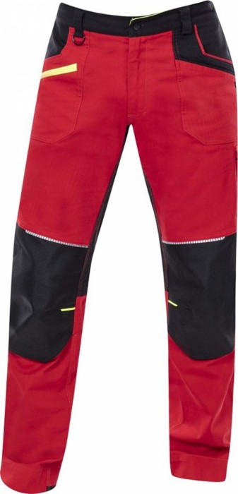 Spodnie do pasa ARDON®4Xstretch® - czerwony