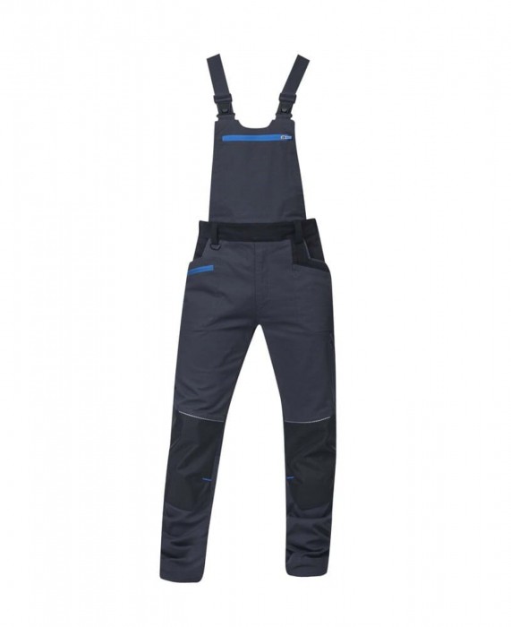 Spodnie ogrodniczki Ardon 4Xstretch - ciemnoszary