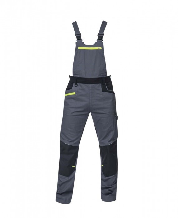 Spodnie ogrodniczki Ardon 4Xstretch - szary