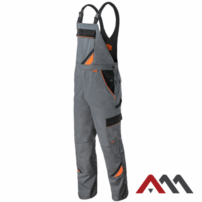Spodnie ogrodniczki PROFESSIONAL GREY